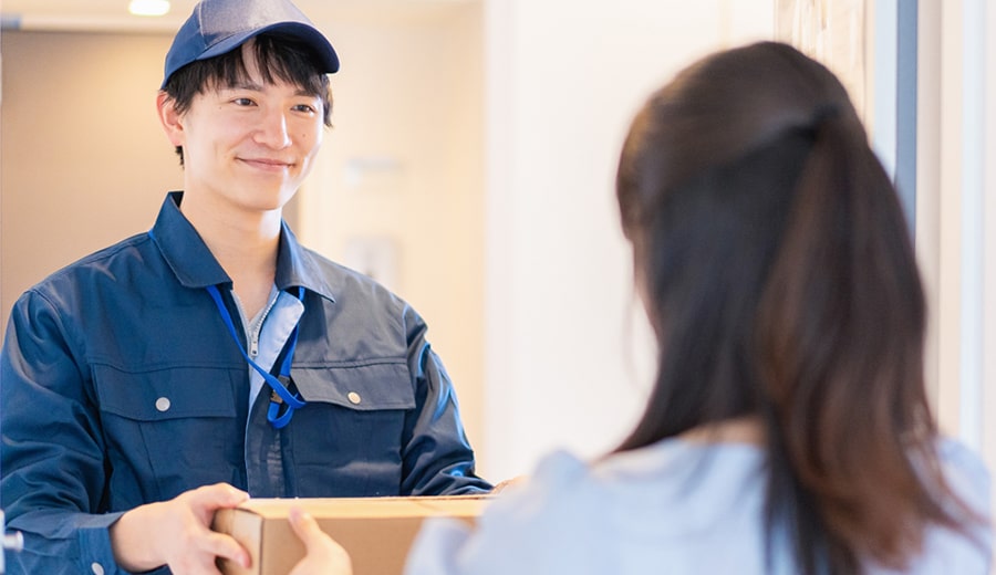 最短即日納品のスピード対応